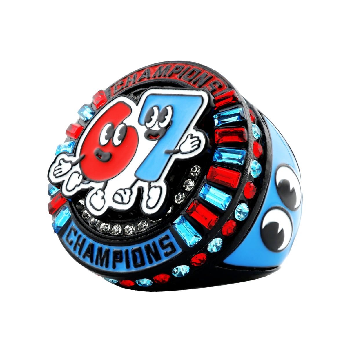 67 BLACK CHAMPIONS RING