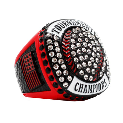 GEN5 Neon Red Tournament Champions Ring