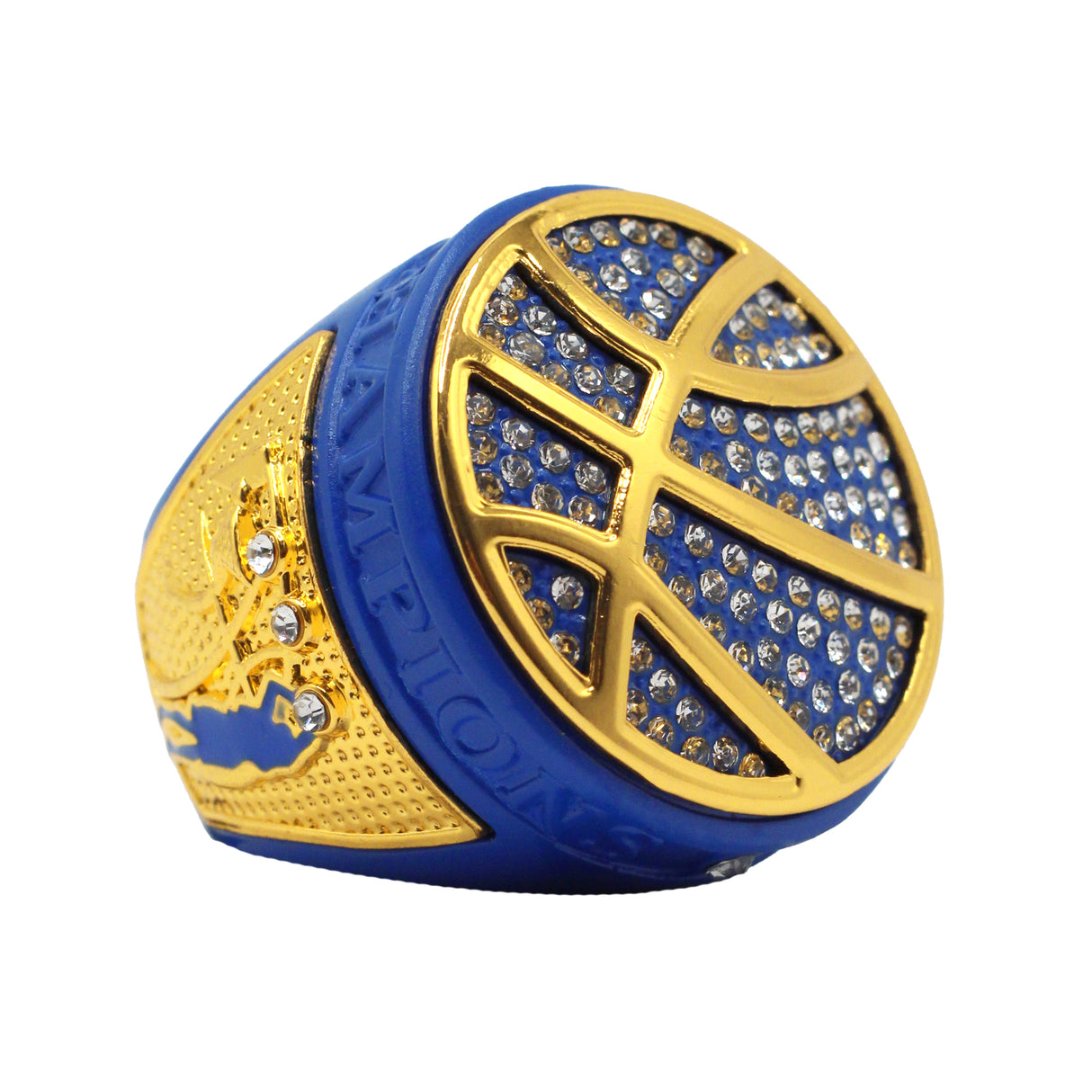 BASKETBALL2 ROYAL BLUE CHAMPIONS RING