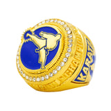 KARATE BLUE CHAMPIONS RING