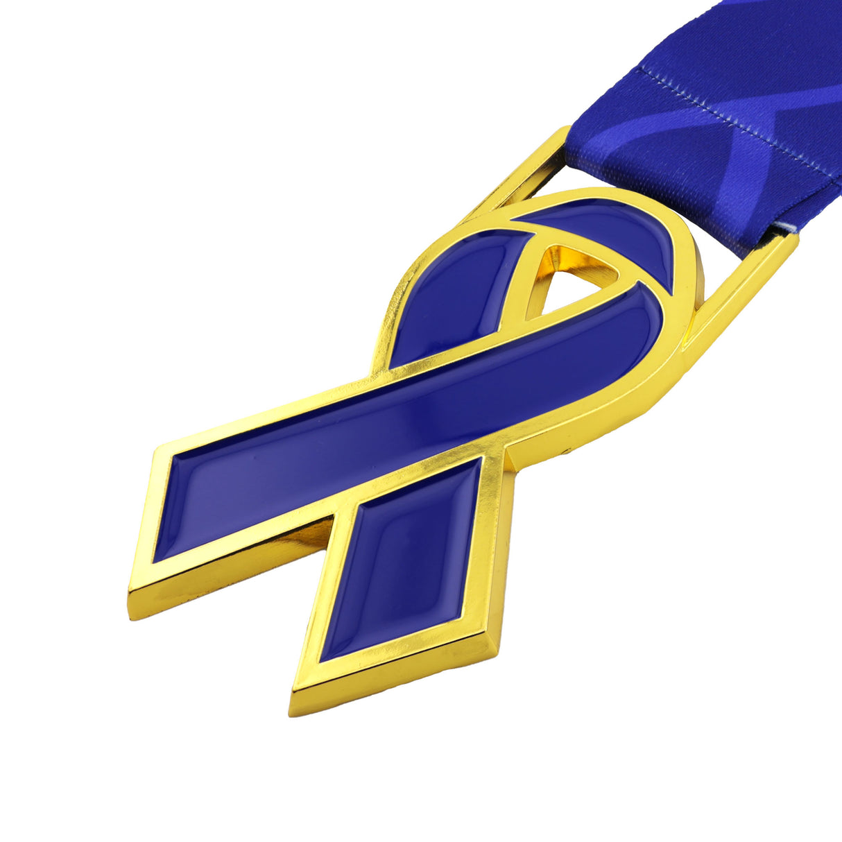 MED26 RIBBON GOLD&BLUE