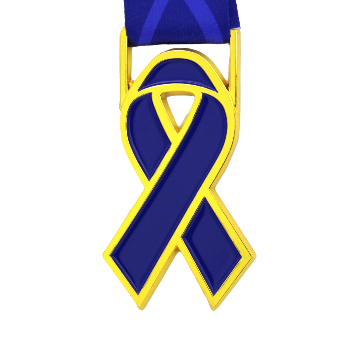 MED26 RIBBON GOLD&BLUE