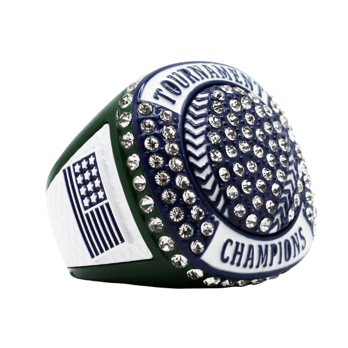 GEN5™ NAVY BLUE & GREEN TOURNAMENT CHAMPIONS RING