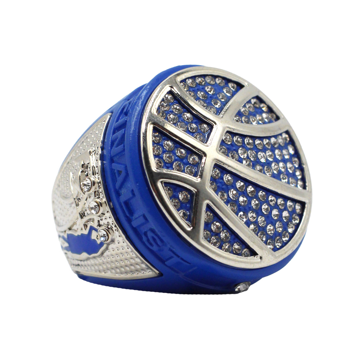 BASKETBALL2 ROYAL BLUE FINALIST RING