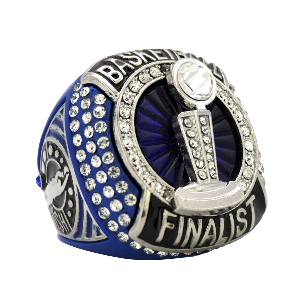 BASKETBALL25 ROYAL BLUE FINALIST RING