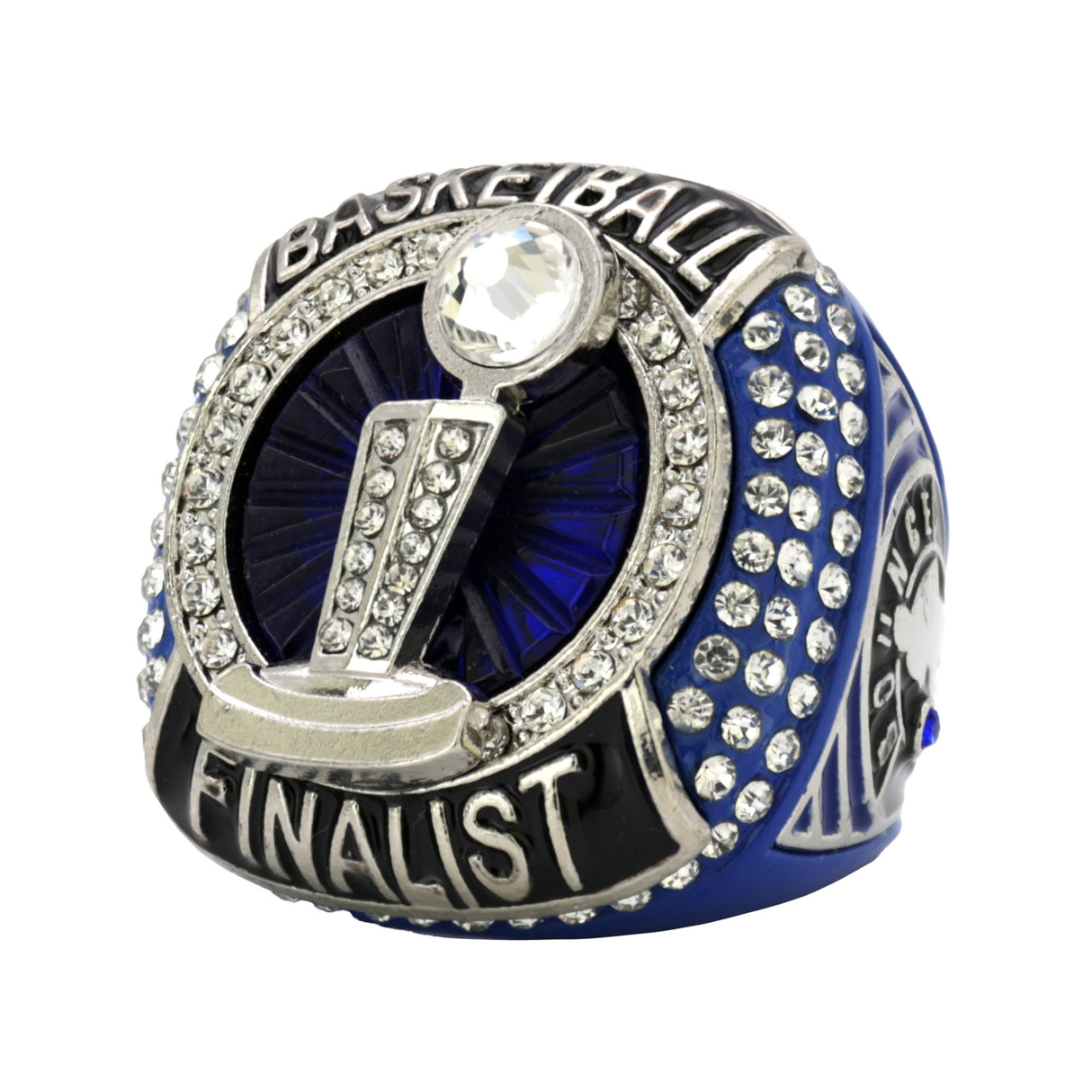 BASKETBALL25 ROYAL BLUE FINALIST RING