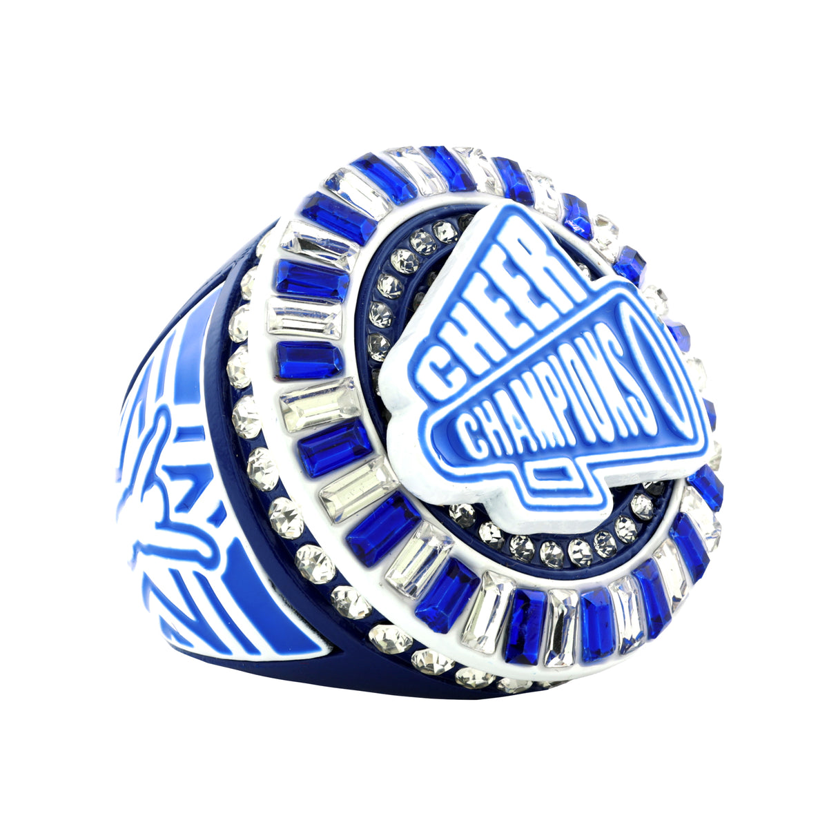 CHEER26 BLUE&WHITE CHAMPIONS RING