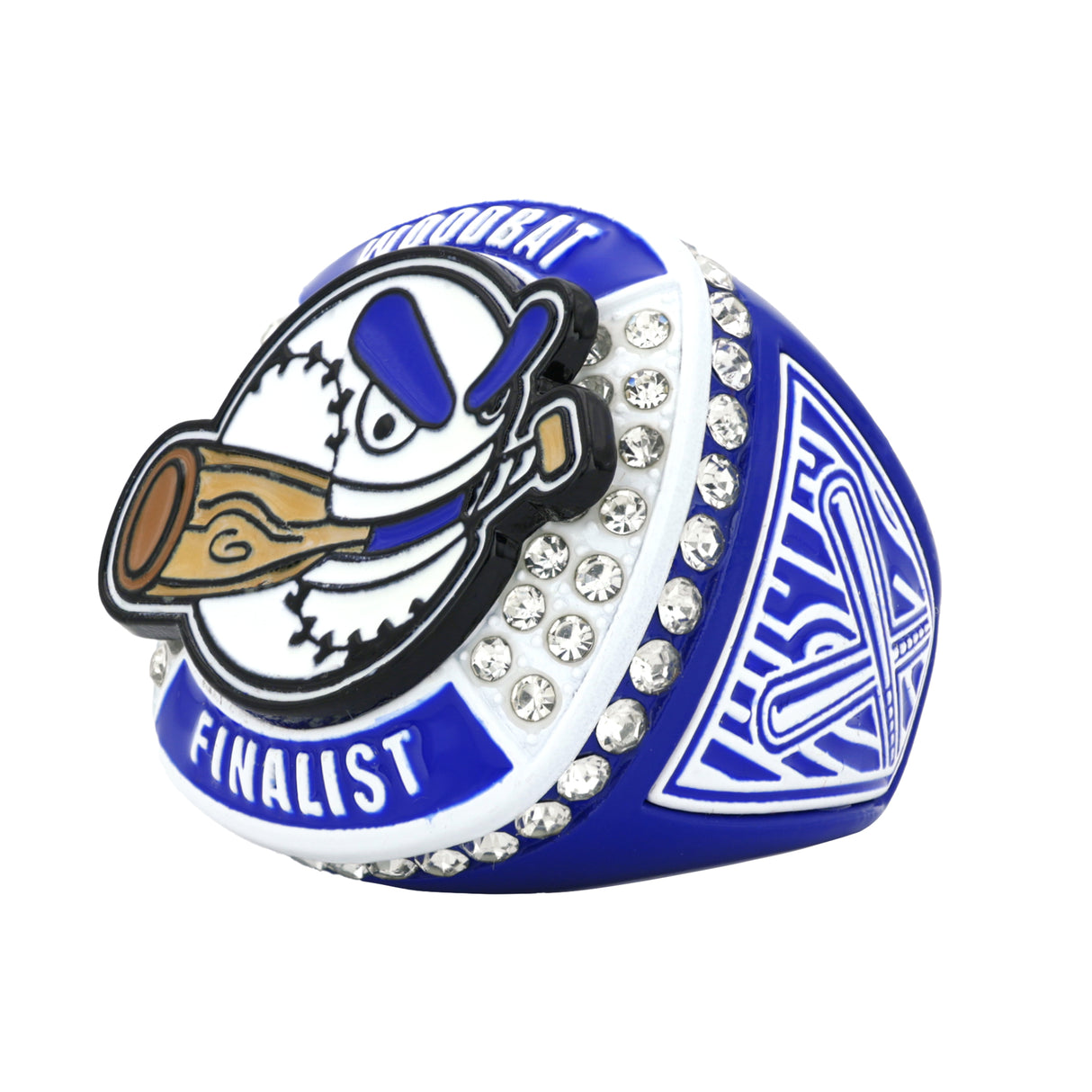 WOODBAT26 BLUE&WHITE FINALIST RING