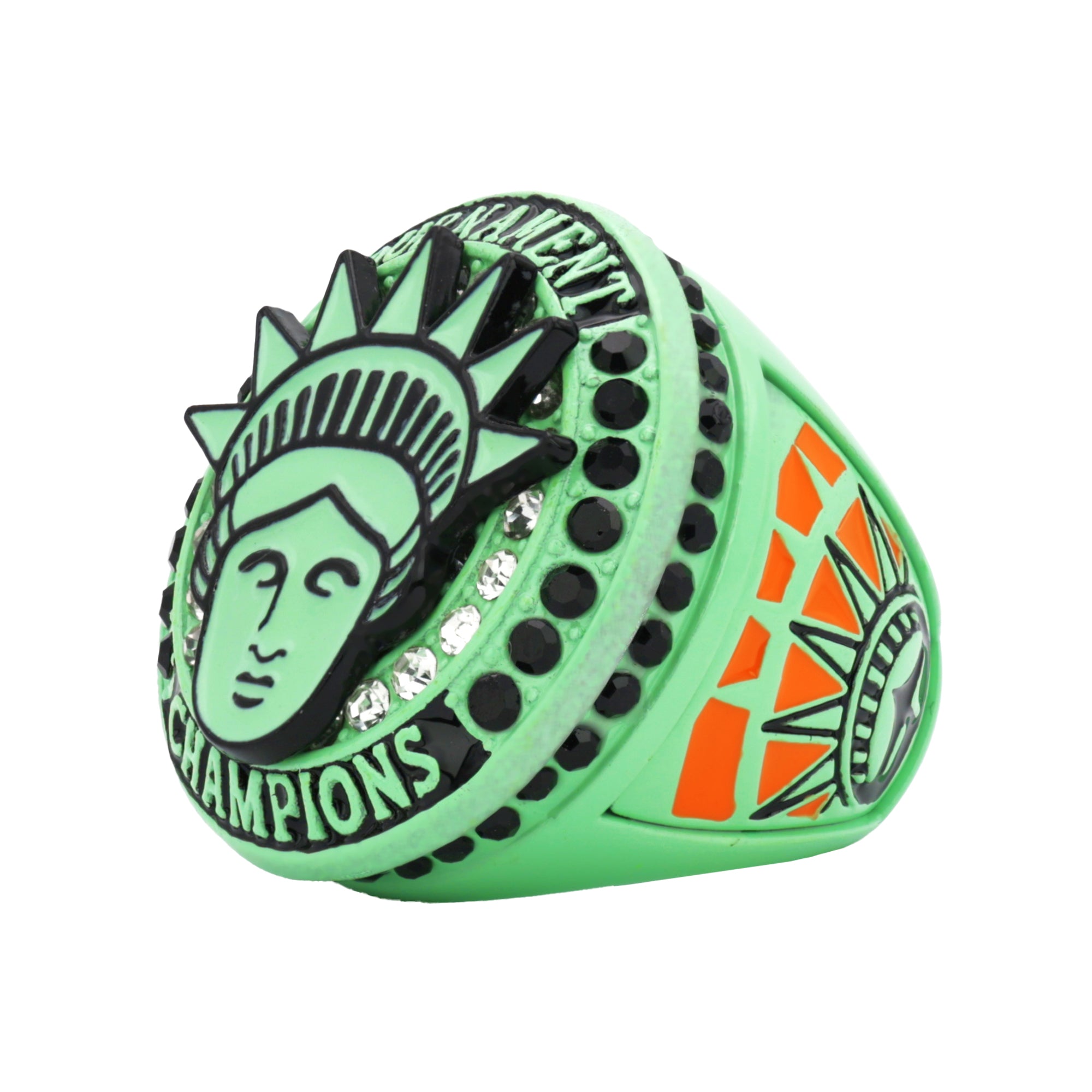 Mighty Crown 25th Anniversary CHAMPION … GEN25 LADY LIBERTY TOURNAMENT CHAMPIONS RING – Bownet Promotions