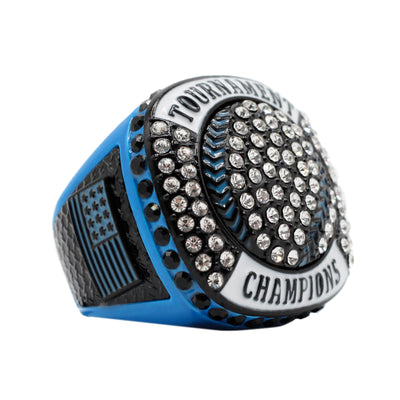 GEN5 Neon Blue Tournament Champions Ring