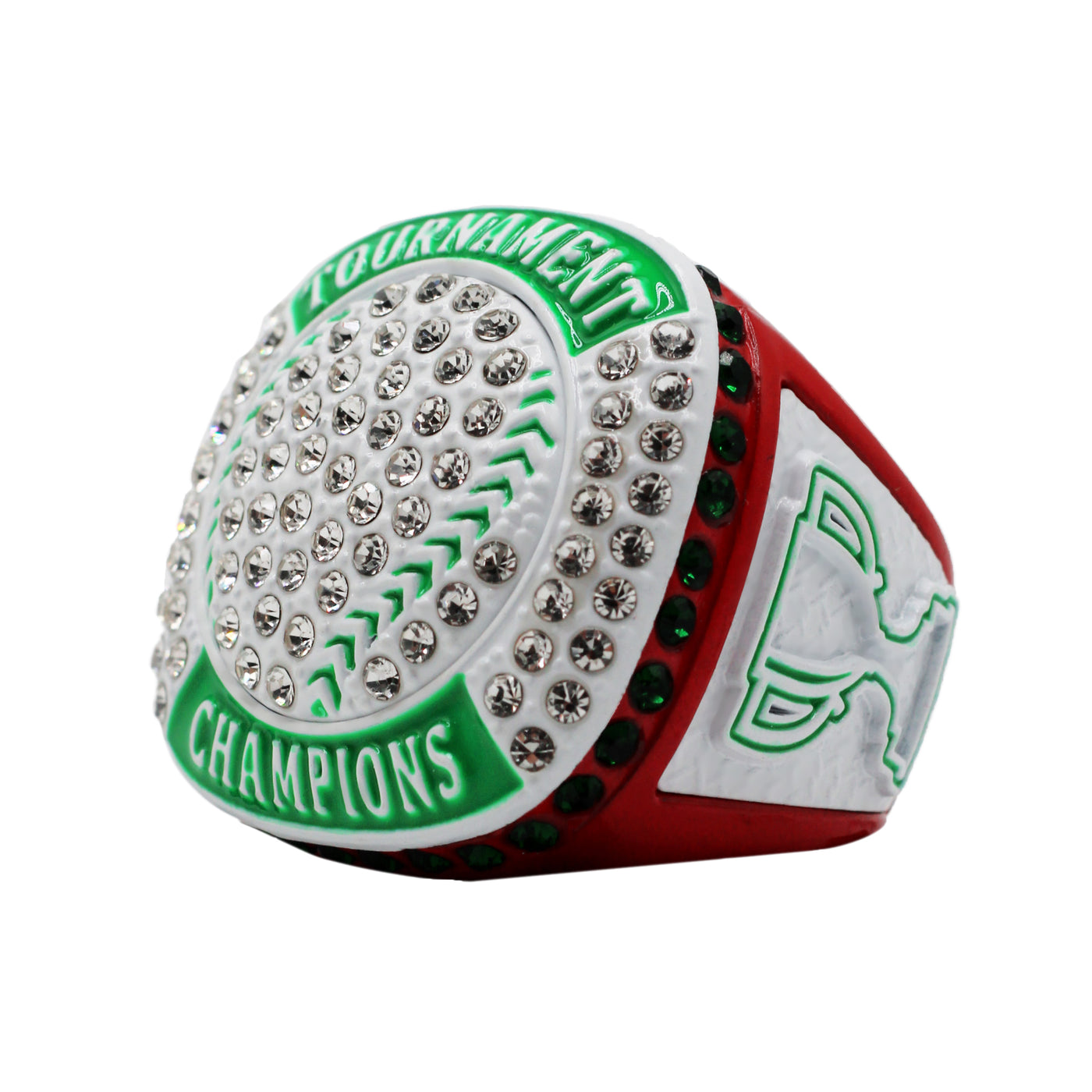GEN5™ WHITE/RED/GREEN TOURNAMENT CHAMPIONS RING