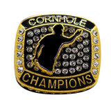 CORNHOLE BLACK CHAMPIONS RING