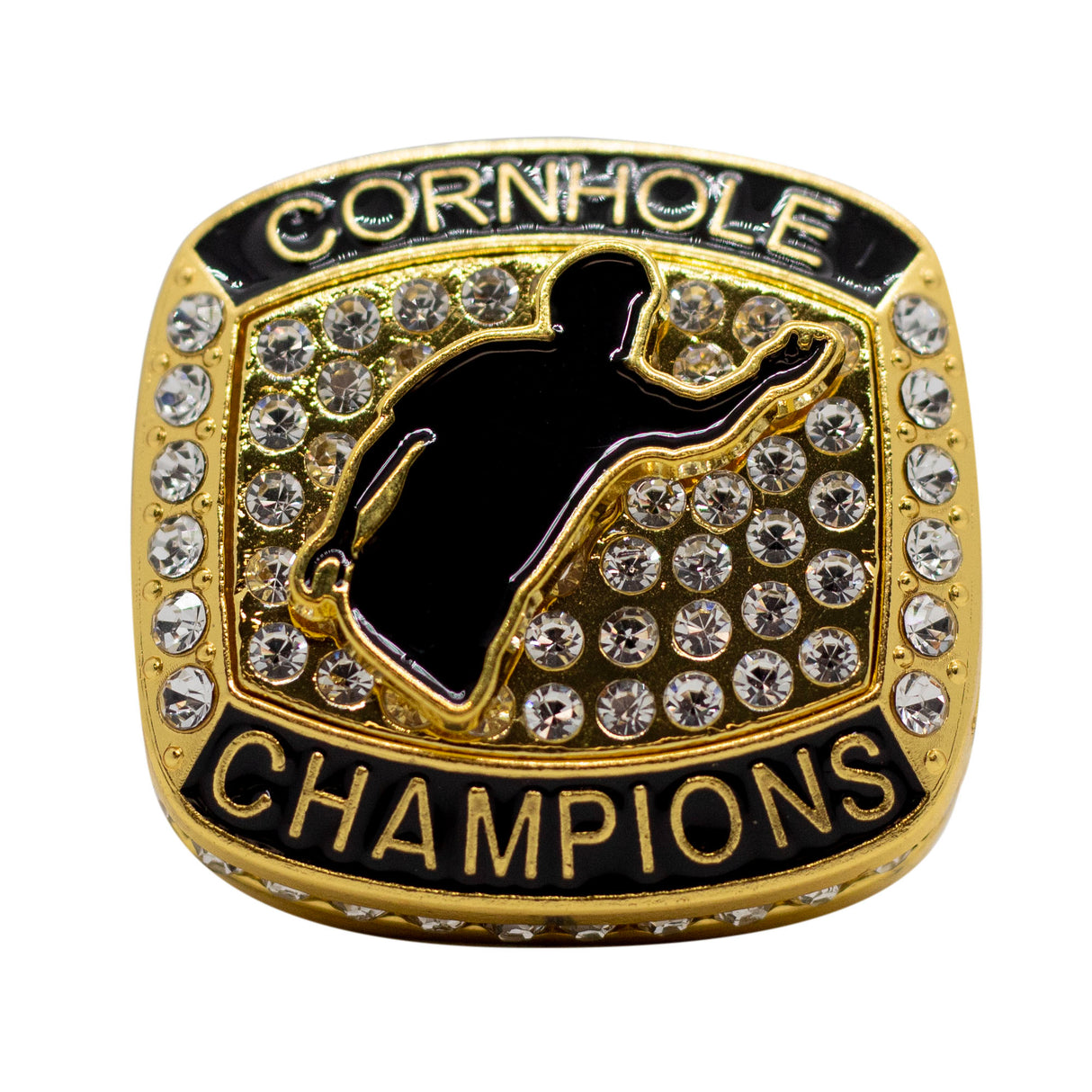 CORNHOLE GOLD CHAMPIONS RING