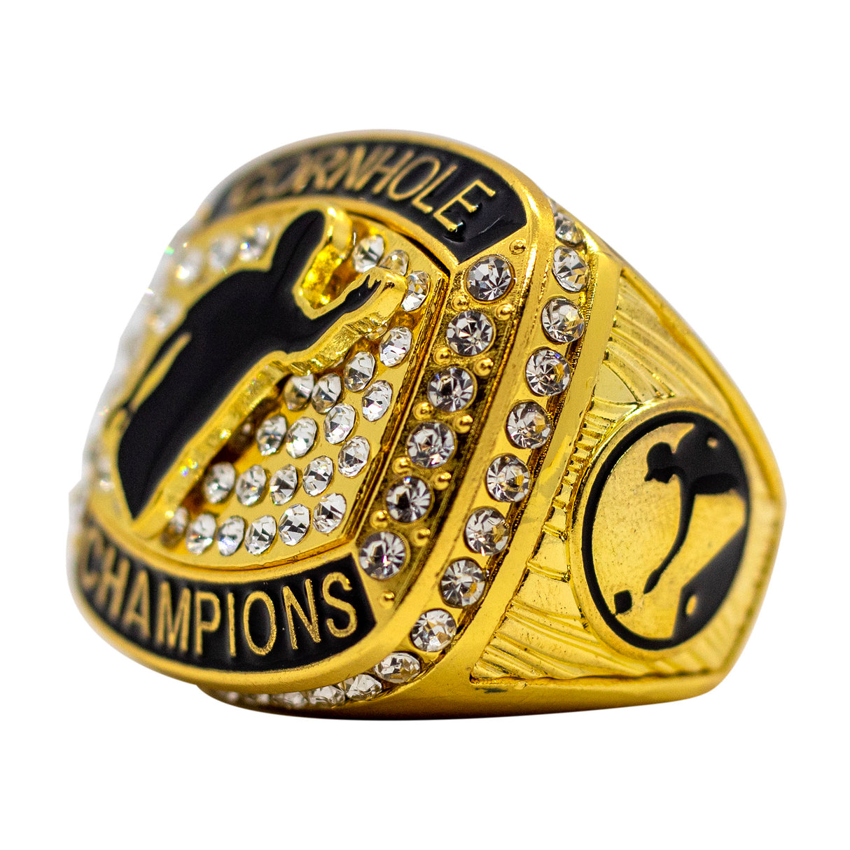 CORNHOLE GOLD CHAMPIONS RING