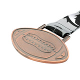 GEN24 3.5" FOOTBALL MEDAL - ANTIQUE COPPER