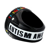 GEN25 BLACK AUTISM AWARENESS CHAMPIONS RING