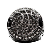 BASKETBALL3 METALLIC GREY FINALIST RING