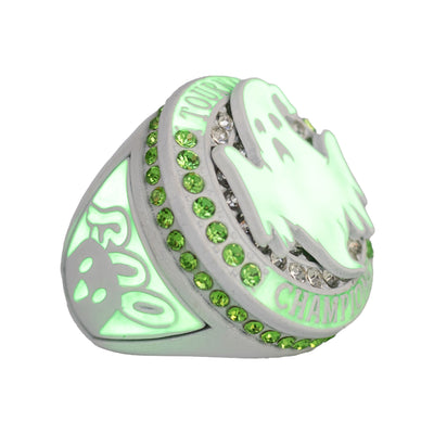 GHOST GLOW TOURNAMENT CHAMPIONS RING (GLOW IN THE DARK)