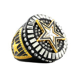 STAR26 GOLD&BLACK RING