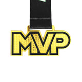 MED25 MVP 4" MEDAL - GOLD/BLACK