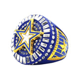STAR26 GOLD&ROYAL BLUE RING
