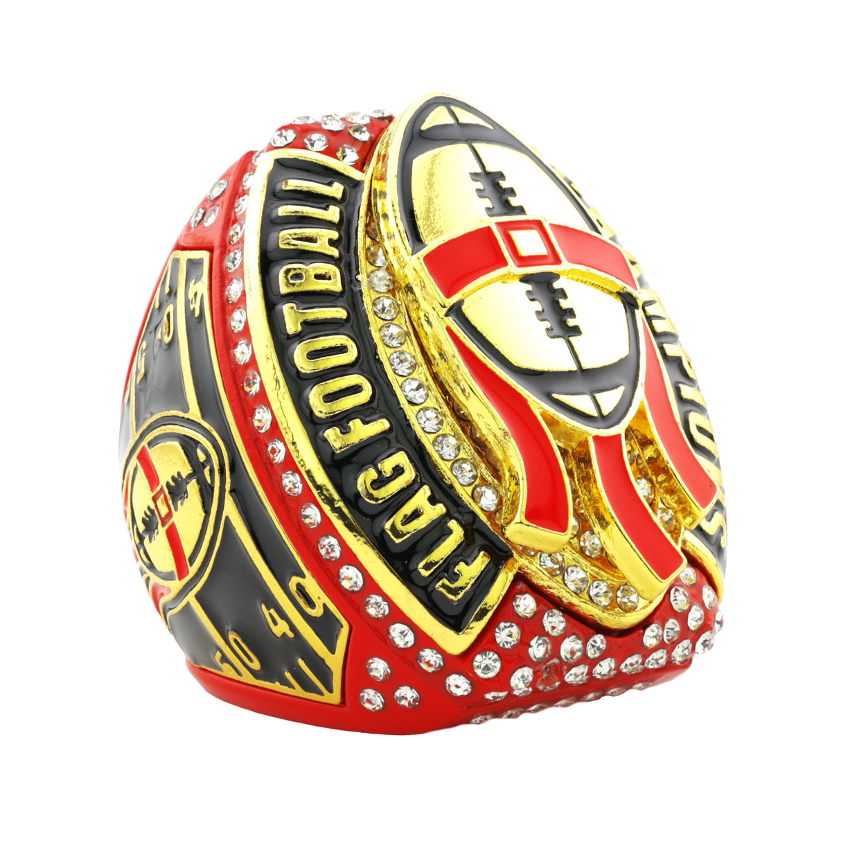 FOOTBALL26A FLAG FOOTBALL CHILI CHAMPIONS RING