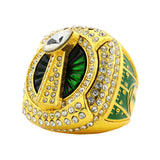 FOOTBALL25 GOLD ALL STONES RING
