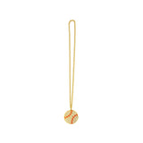 MED2 BALL BLING MEDAL (GOLD/CLEAR/RED)