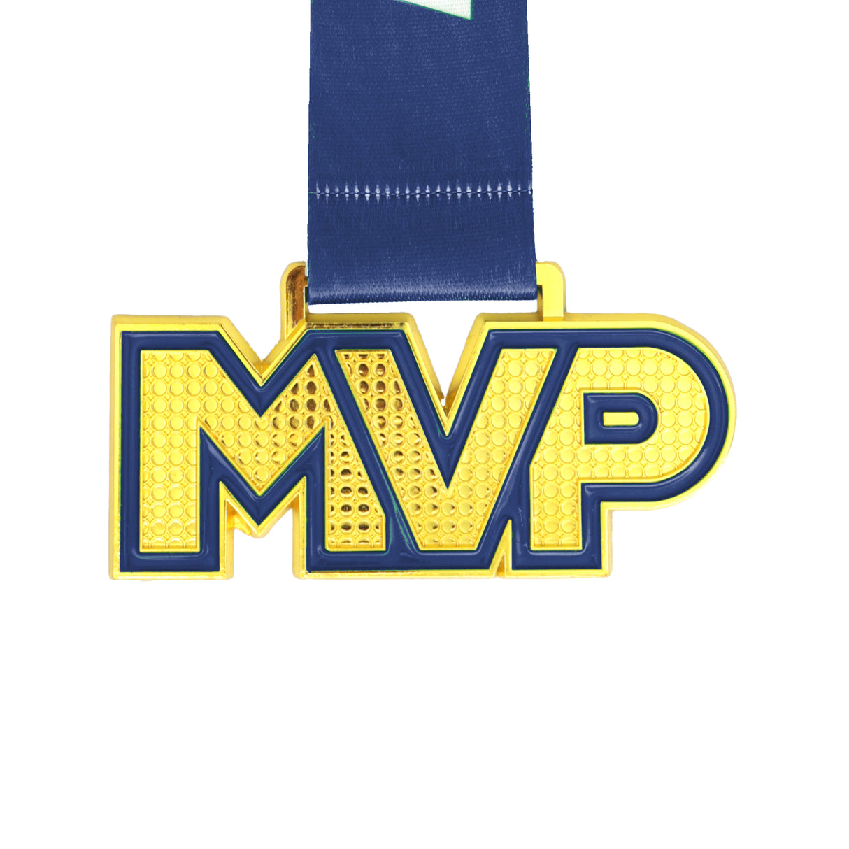 MED25 MVP 4" MEDAL - GOLD/NAVY