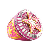 STAR26 GOLD&PINK RING