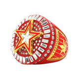 STAR26 GOLD&RED RING