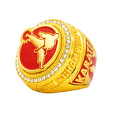 KARATE RED CHAMPIONS RING