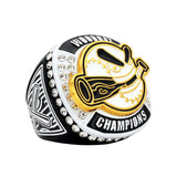 WOODBAT26 BLACK&WHITE CHAMPIONS RING