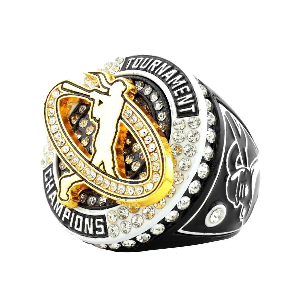 GEN26C SOFTBALL BLACK&WHITE TOURNAMENT CHAMPIONS RING