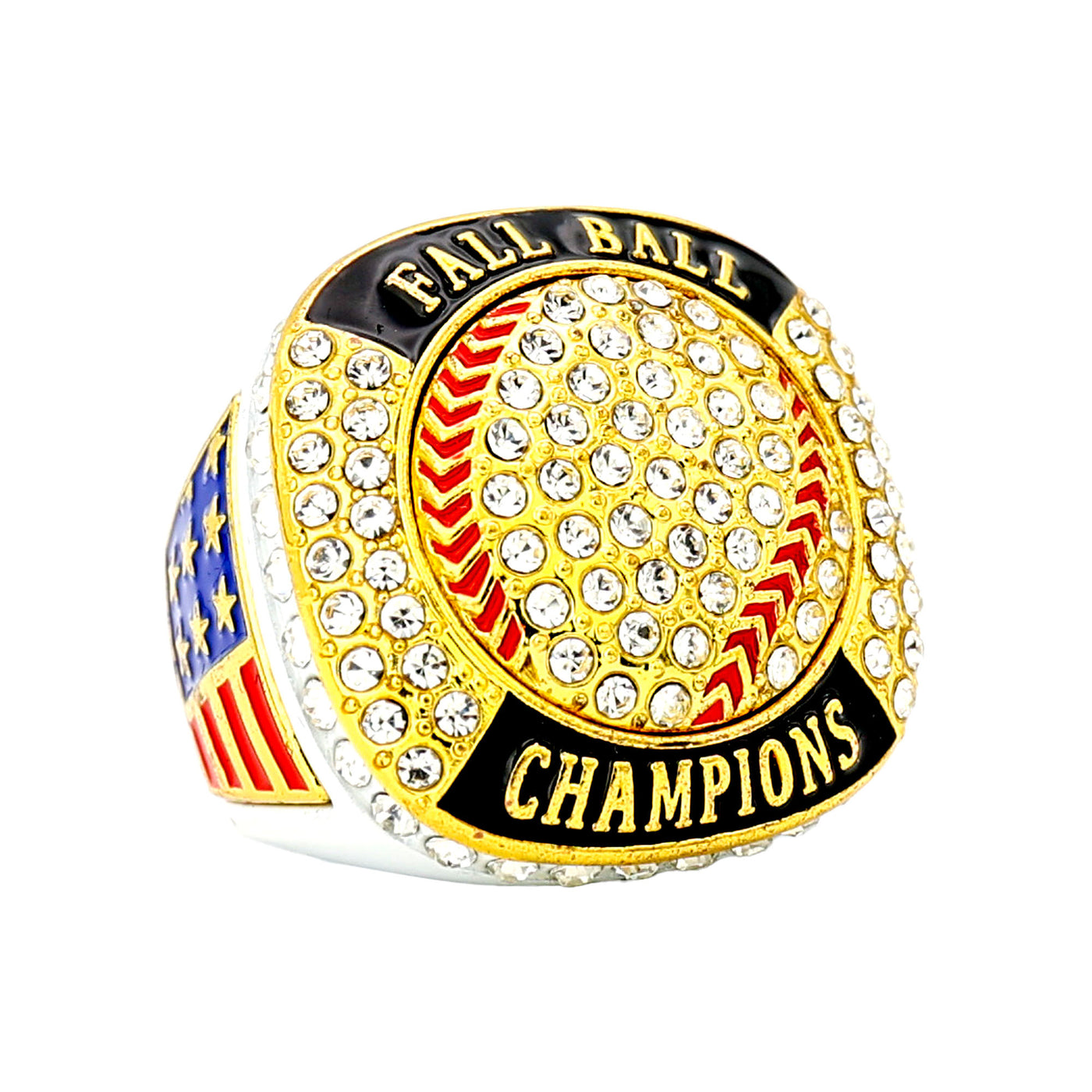 GEN25A WHITE FALL BALL CHAMPIONS RING