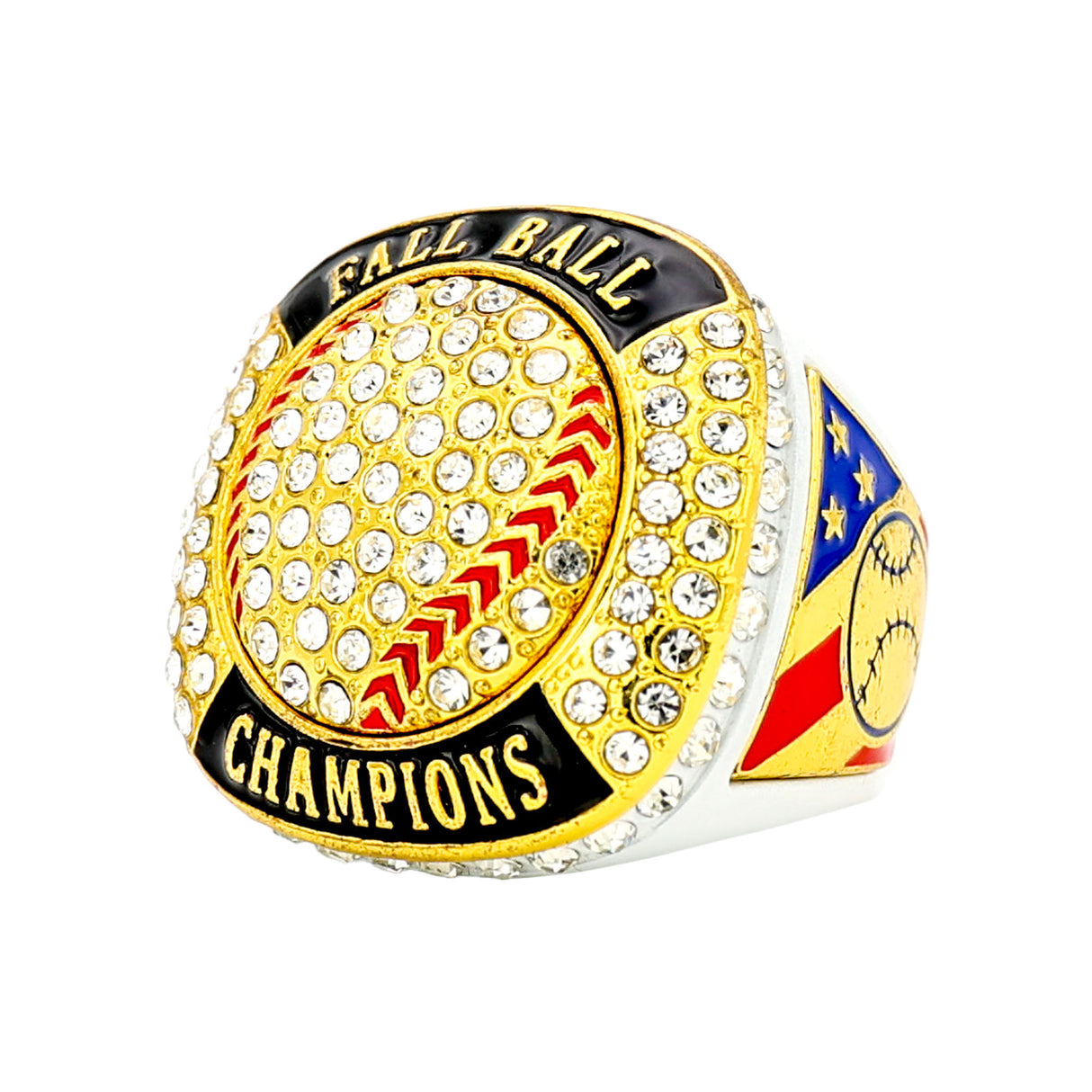 GEN25A WHITE FALL BALL CHAMPIONS RING