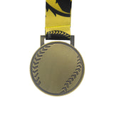 GEN24 3" Baseball/Softball Medal - Antique Bronze