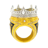 CROWN25 GOLD/SILVER RING