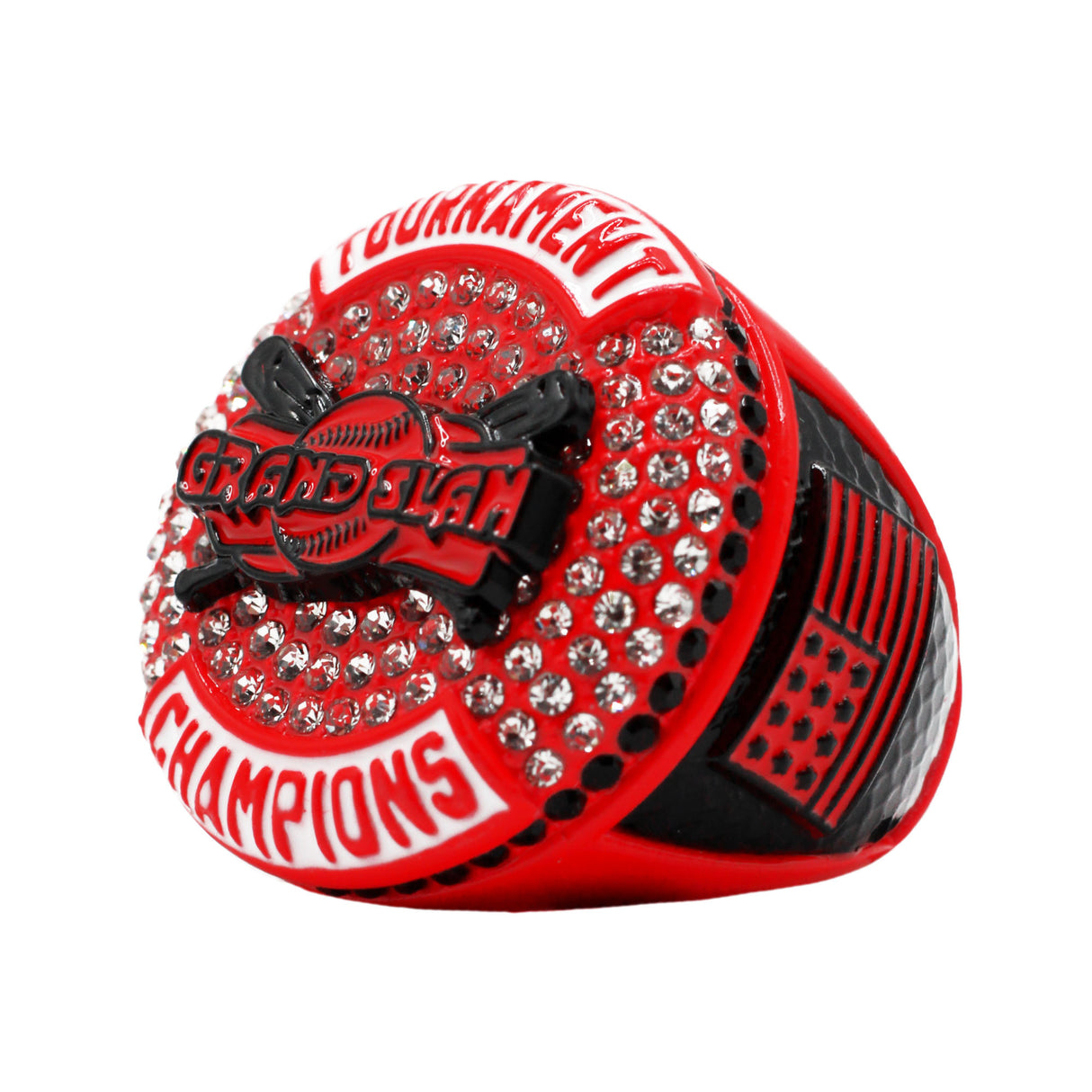 GS24 NEON RED CHAMPIONS RING