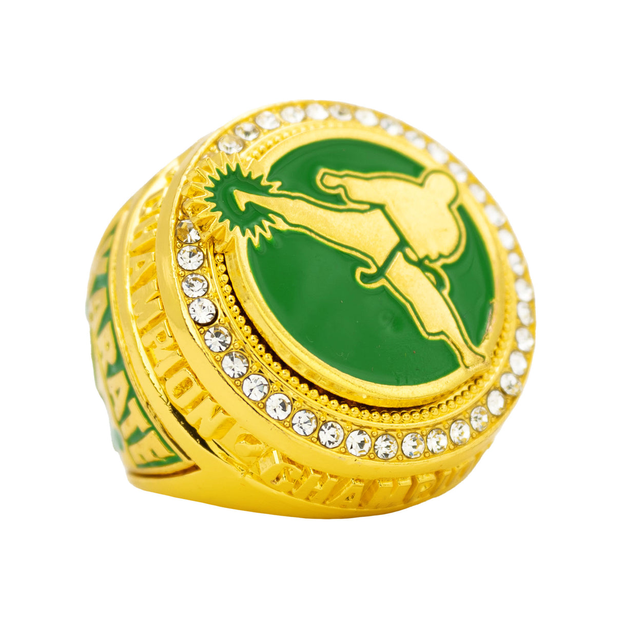 KARATE GREEN CHAMPIONS RING