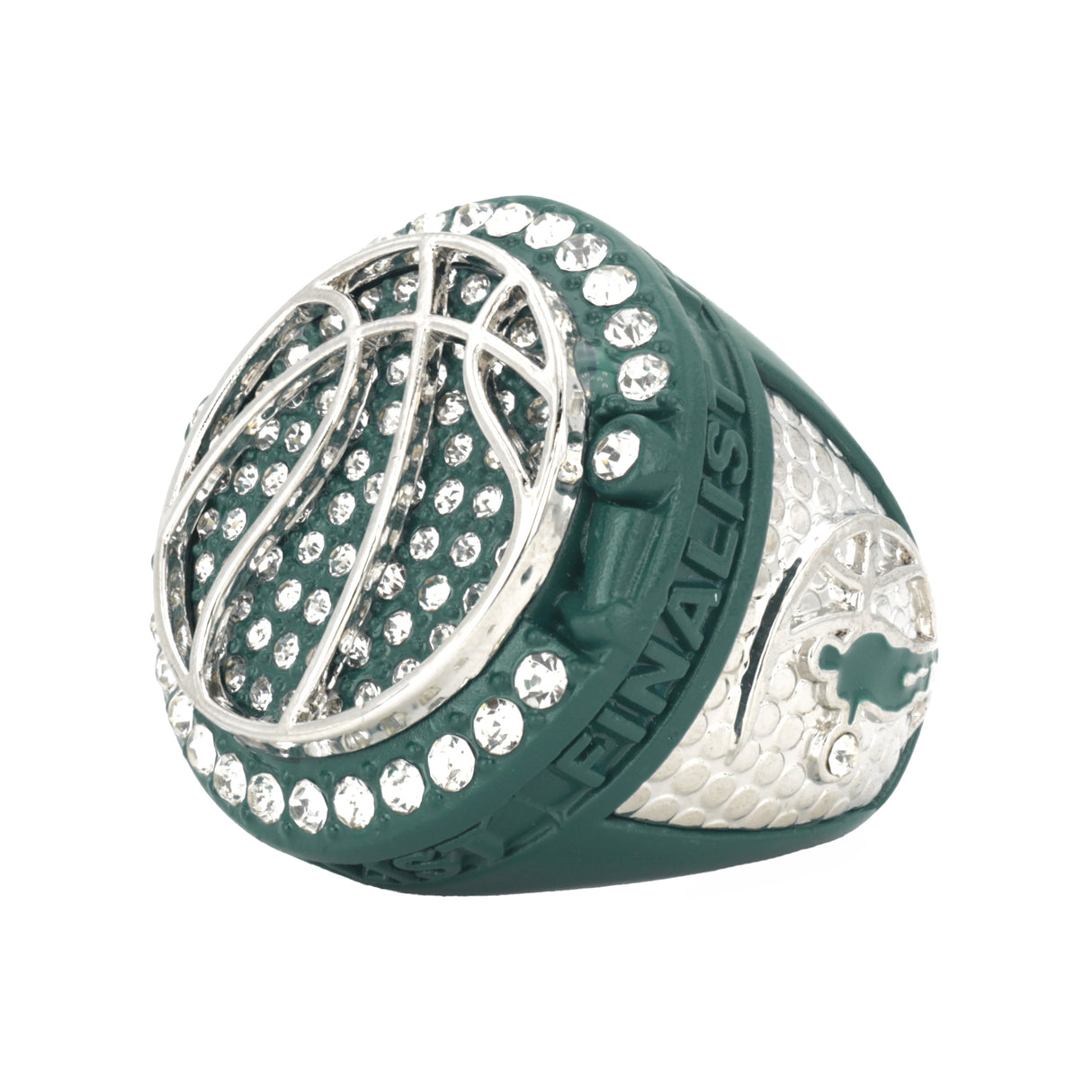 BASKETBALL3 MIDNIGHT GREEN FINALIST RING