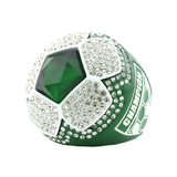 SOCCER25 GREEN&WHITE CHAMPIONS RING