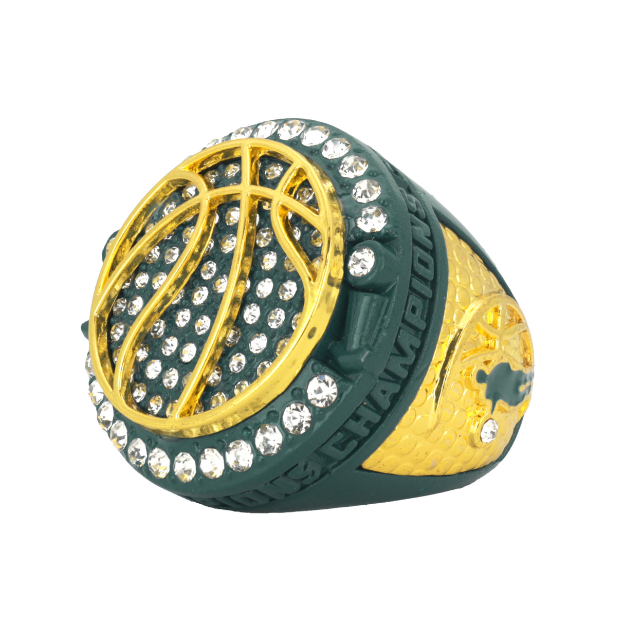 BASKETBALL3 MIDNIGHT GREEN CHAMPIONS RING