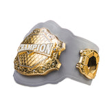 GEN2 BELT GREY & GOLD