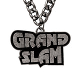 GS26 STONE CHAIN GUNMETAL/CLEAR