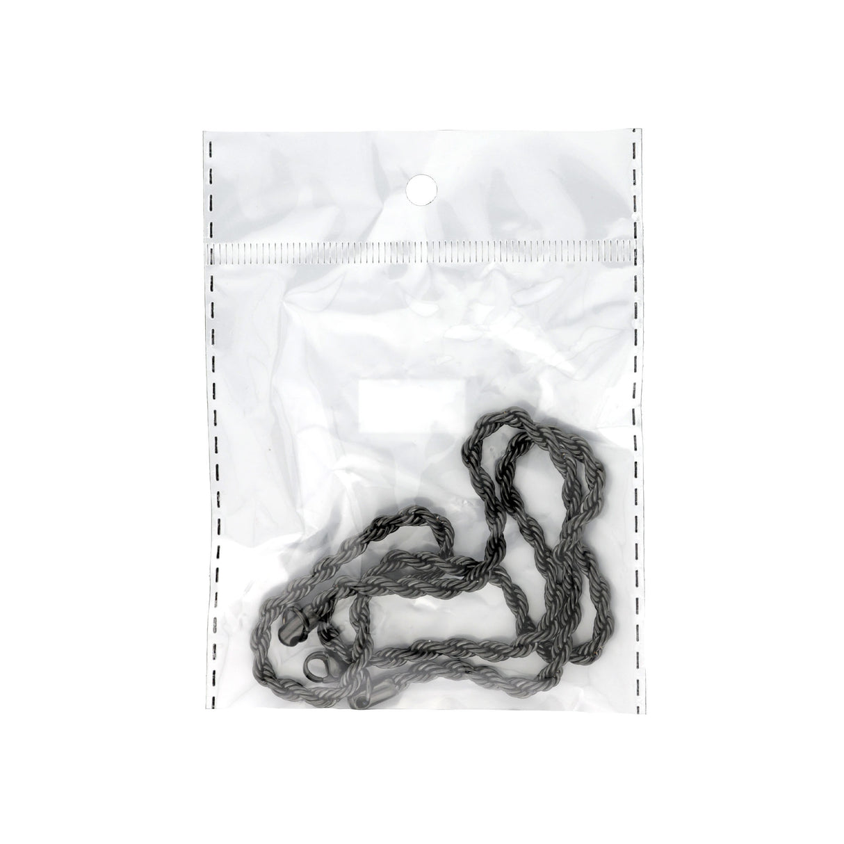 22'' BLACK STAINLESS STEEL CHAIN