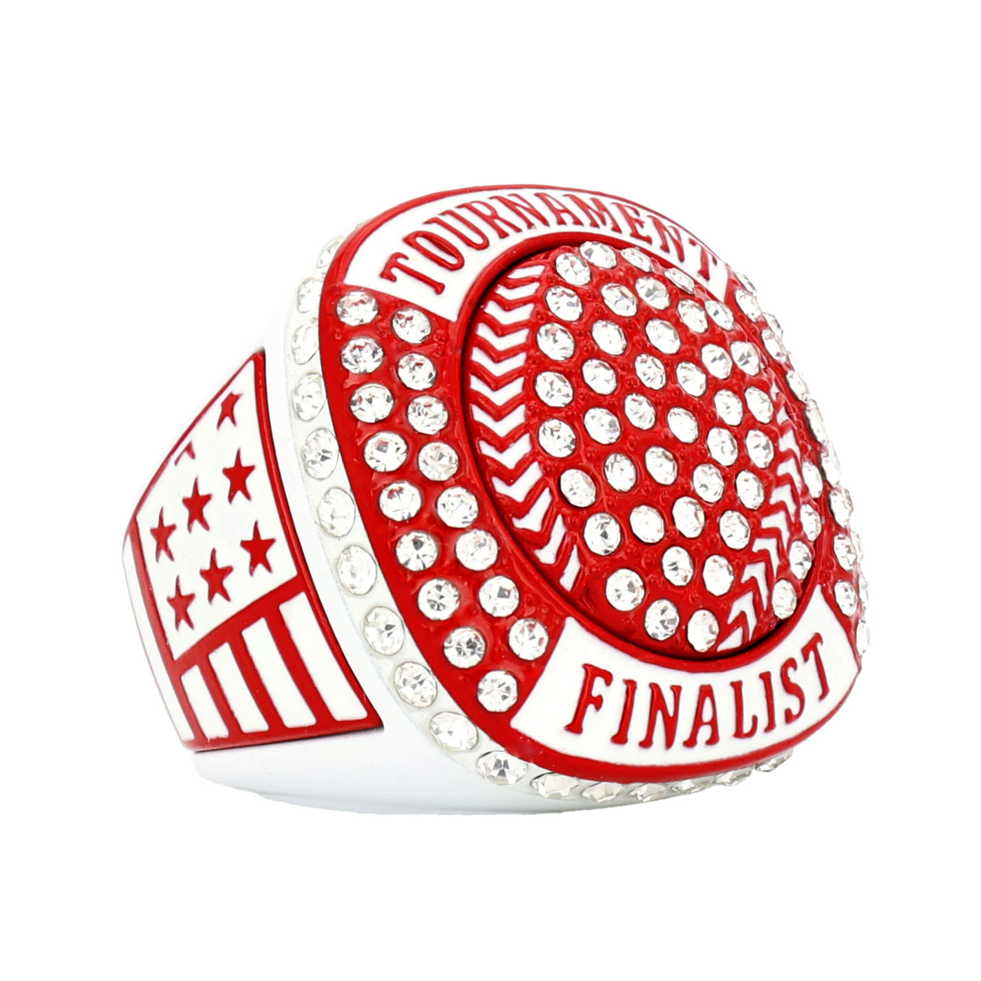 GEN25A RED/WHITE TOURNAMENT FINALIST RING