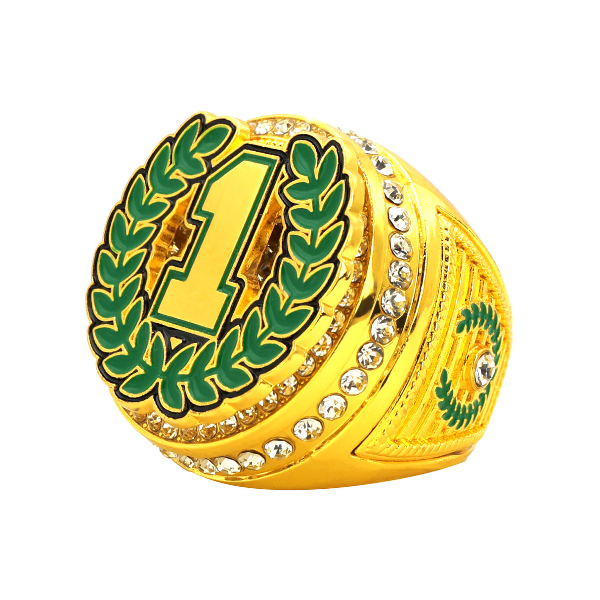 WREATH26A 1ST PLACE GOLD RING