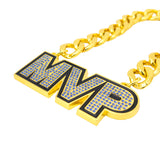 MVP STONE CHAIN GOLD/LIGHT BLUE