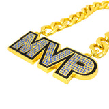 MVP STONE CHAIN GOLD/LIGHT BLUE